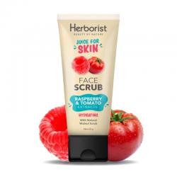 Herborist Juice For Skin Face Scrub Raspberry Tomato 60gr