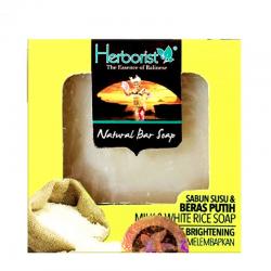 Herborist Natural Bar Soap Susu dan Beras Putih 80gr