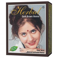 Herbul Dark Brown Henna Hair Dyes 10gr