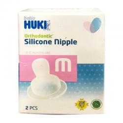 Huki Orthodontic Silicone Nipple 2s M