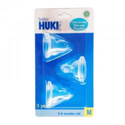 Huki Dot Silicone Ortho Blister M 3s