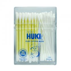 Huki Cotton Bud Double Box 120s