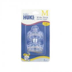 Huki Dot Silicone Wide Neck Blister 2S M