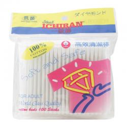 Ichiban Regular Cotton Buds Pack 100s