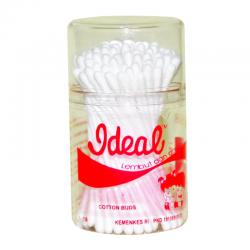 Ideal Extra Fine Cotton Buds For Baby Pot 100s