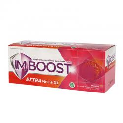 Imboost Extra Vit C dan D3 (6 Strip @ 8 Tablet)