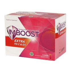 Imboost Extra Vit C dan D3 (5 Strip @ 4 Tablet)