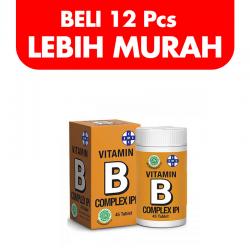IPI Vitamin B 45 Tablet (BELI 12pcs LEBIH MURAH)