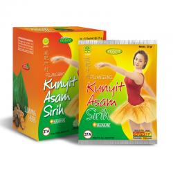 Jamu Gujati Pelangsing Kunyit Asam Sirih plus Majakane (5s @ 25gr)