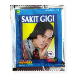 Jamu Gujati Sakit Gigi Sachet 6gr