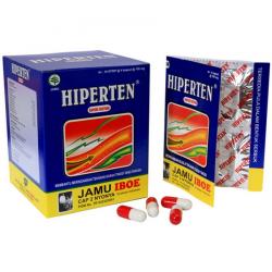 Jamu IBOE Hiperten Strip (10 Strip @ 4 Kapsul)