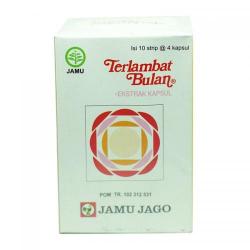 Jamu Jago Kapsul Terlambat Bulan (10 Strip @4 Kapsul) (ED: Feb 24)