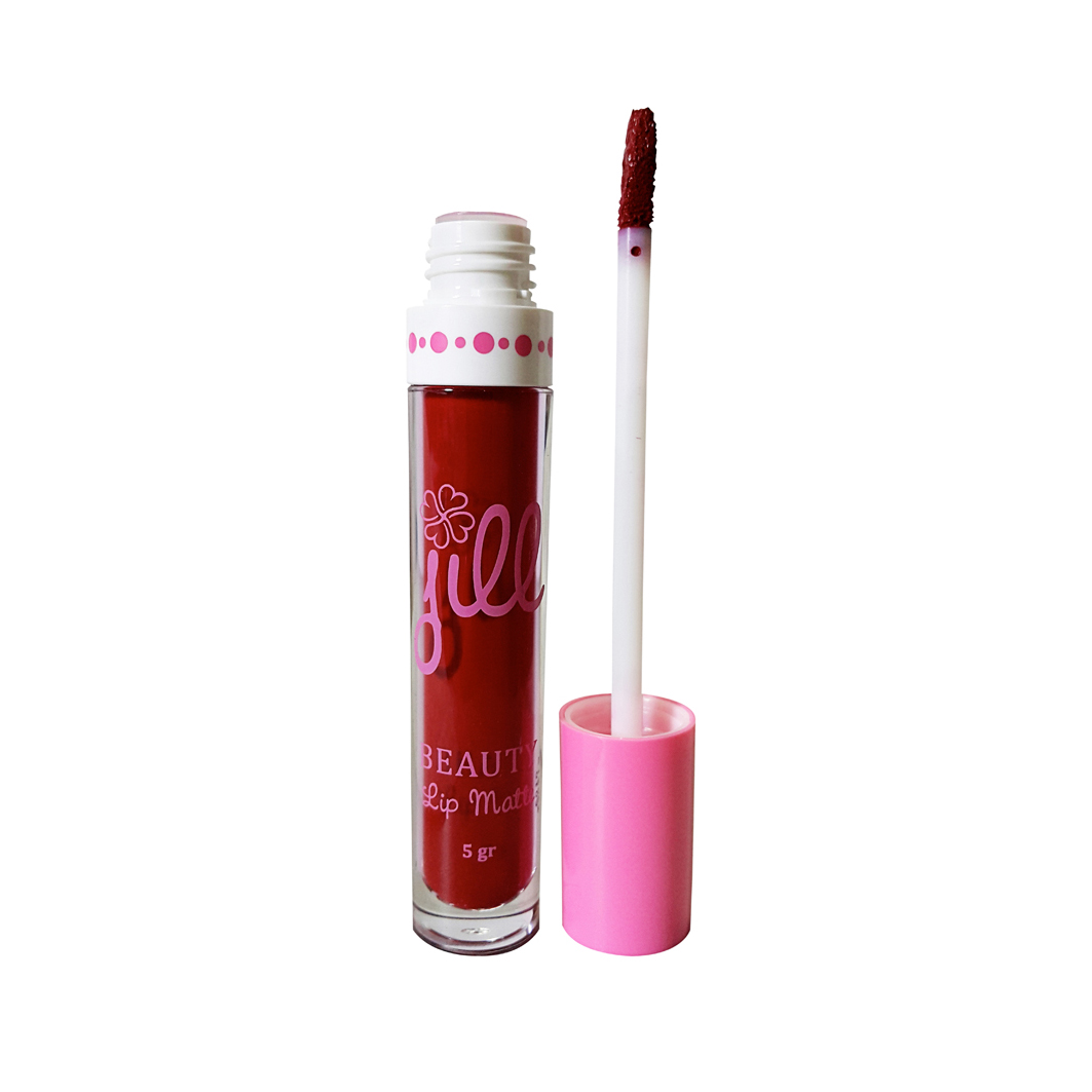 Jill Beauty Lip Matte - 01 Red Cherry Gogobli