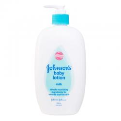 Johnsons Baby Milk Bath 500ml Pump 