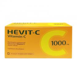 Hevit-C Vitamin C 1000mg 10 Strip @10Tablet