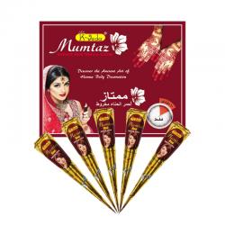 Khojati K-Veda Mumtaz Henna Cone Red Box (12pcs @ 25gr)