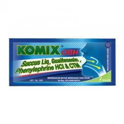 Komix Sirup Obat Batuk OBH G-Formula Sachet 7ml (ED: Des 25)