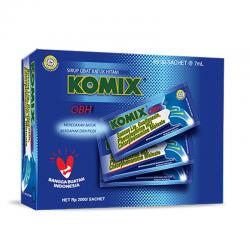 Komix Sirup Obat Batuk OBH G-Formula Box (30 Sachet @ 7ml) (ED: Des 25)