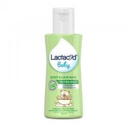 Lactacyd Baby Body & Hair Wash Extra Milky 60ml