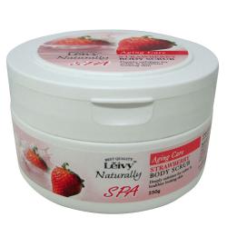 Leivy Body Scrub Spa Strawberry 250gr
