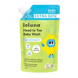 Loluna Head To Toe Baby Wash 450 ml