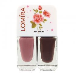 Lomira Nail Polish 2in1 Dual Color K208 (6x2ml)