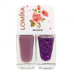 Lomira Nail Polish 2in1 Dual Color K205 (6x2ml)