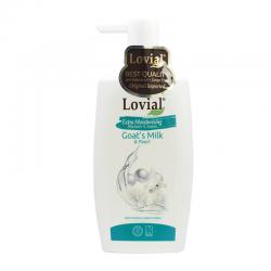 Lovial Shower Cream Goats Milk and Pearl Pump 500ml