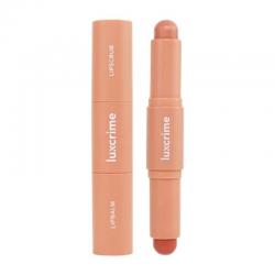 Luxcrime Duo Lipcare Peach Crush (Lipbalm & Lipscrub)