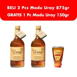 Madu Uray 875gr (BELI 2 Pcs GRATIS 1pc Madu Uray 150gr)