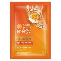 Makarizo Hair Energy Fibertherapy Hair and Scalp Cream Royal Jelly Extract 30gr