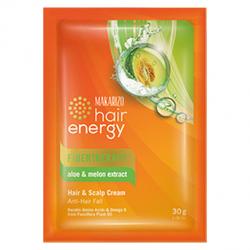 Makarizo Hair Energy Fibertherapy Hair and Scalp Cream Aloe and Melon Extract 30gr