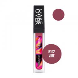 Make Over Powerstay Transferproof Matte Lip Cream B102 Vibe 7gr