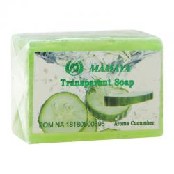 Mamaya Transparent Soap Aroma Cucumber 41gr 12pcs