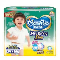 MamyPoko Pants X-Tra Kering Slim Standar (Tipe Celana) XL 23pcs