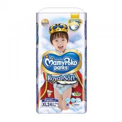 MamyPoko Pants Royal Soft (Tipe Celana) Boys XL 24pcs