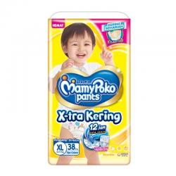 MamyPoko Pants X-Tra Kering Standar (Tipe Celana) XL 38pcs