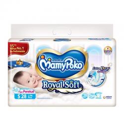 MamyPoko Royal Soft (Tipe Perekat) S 28pcs
