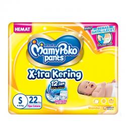 MamyPoko Pants X-Tra Kering Standar (Tipe Celana) S 22pcs
