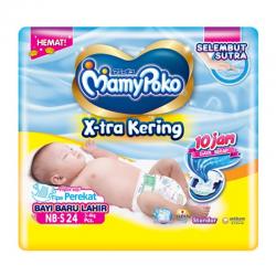 MamyPoko X-Tra Kering (Tipe Perekat) NB-S 24pcs