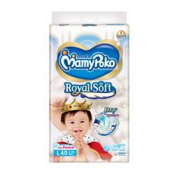 MamyPoko Royal Soft (Tipe Perekat) L 40pcs