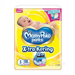 MamyPoko Pants X-Tra Kering Standar (Tipe Celana) S 58pcs