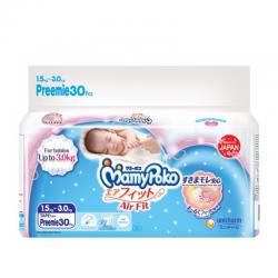 MamyPoko Air Fit (Tipe Perekat) Preemie 30pcs