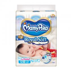 MamyPoko Royal Soft (Tipe Perekat) S 50pcs