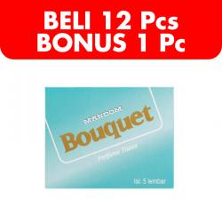 Mandom Bouquet Tissue 5s (BELI 12pcs Bonus 1pc)