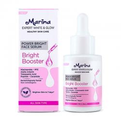 Marina Expert White & Glow MoistPower Bright Face Serum Bright Booster 20ml