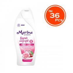 Marina Hand Body Lotion UV White Nourish and Bright 460ml (Isi 36pcs)
