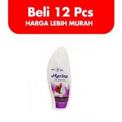 Marina Hand and Body Lotion UV White E Collagen Asta 185ml (BELI 12pcs LEBIH MURAH)