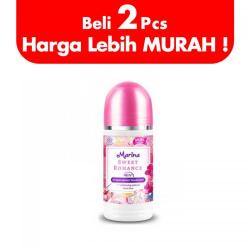 Marina Antiperspirant Deodorant Roll on Sweet Romance 45ml (BELI 2pcs LEBIH MURAH)