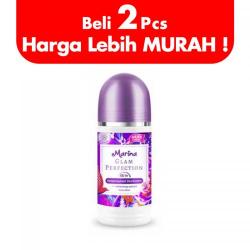 Marina Antiperspirant Deodorant Roll on Glam Perfection 45ml (BELI 2pcs LEBIH MURAH)